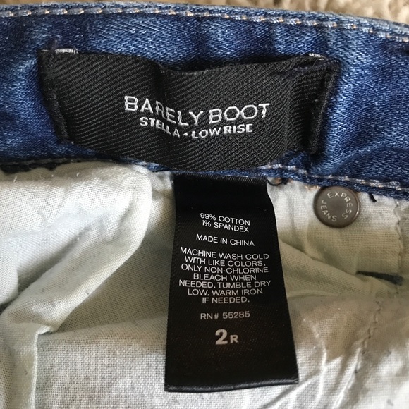 Express destroyed bootcut jeans - Picture 6 of 7
